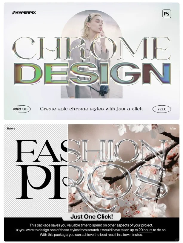 潮流酸性金属字体样机 潮流酸性金属质感赛博朋克哥特风3D立体LOGO字体特效样机PSD素材